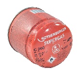 Баллон пропан-бутан SuperGaz C200 190гр Rothenberger 35901-В