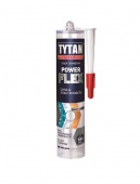 Клей монтажный TYTAN professional Power Flex акрилатный, белый 290 мл.