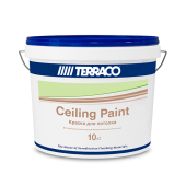 TERRACO CELLING PAINT краска акриловая для потолка, матовая (10кг)