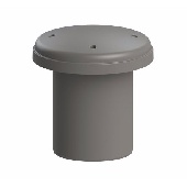 Клапан вакуумный серый Дн 110 Татполимер ТП-900