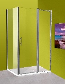 Боковая стенка ZARAGOZA FP для двери HD Olive`S 78,5-80*190 ст-матов, пр-Silver глянц, ZARFP-800-02C