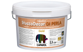 CAPAROL CAPADECOR STUCCO DI PERLA GOLD штукатурка декоративная с металлическим оттенком (2,5л)