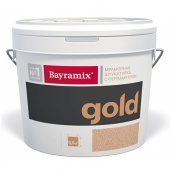 BAYRAMIX MINERAL GOLD штукатурка  декоративная мраморная с эффектом перламутра, GN 580 (15кг)