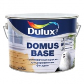 DULUX DOMUS BASE краска грунтовочная масляно алкидная для деревянных фасадов, белая (10л)