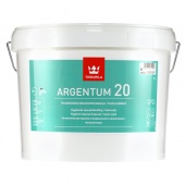 TIKKURILA ARGENTUM 20 краска антимикробная водоразбавляемая, полуматовая, база A (9л)