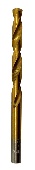 Сверло по металлу Ultima, 10мм/139мм, HSS, нитридтитановое покрытие, цилиндр хвостовик, 113059