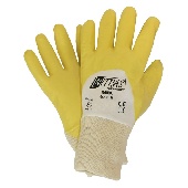 Перчатки с облегченным нитриловым покрытием, манжета, полуобливные Premium (NITRAS®) арт. 3400X