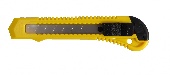 Нож Ultima, 18 мм,выдвижное лезвие, металлическая направляющая, 119028