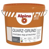 ALPINA EXPERT кварц-грунт колеруемый грунт под декоративную штукатурку (15кг)