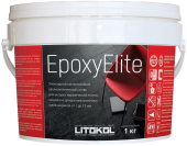 LITOKOL EPOXYELITE состав эпоксидный двухкомпонентный для плитки, Е.05 серый базальт (2кг)